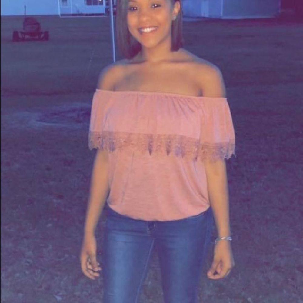 Off the shoulder top